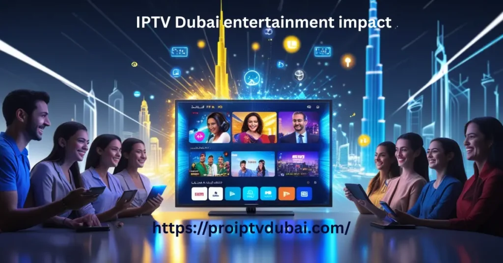 IPTV Dubai entertainment impact