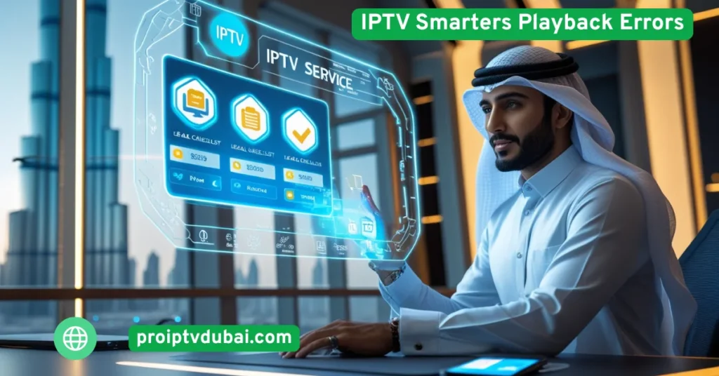 IPTV Smarters Playback Errors