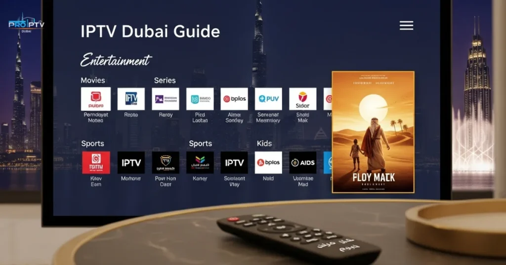 IPTV Dubai Guide Entertainment