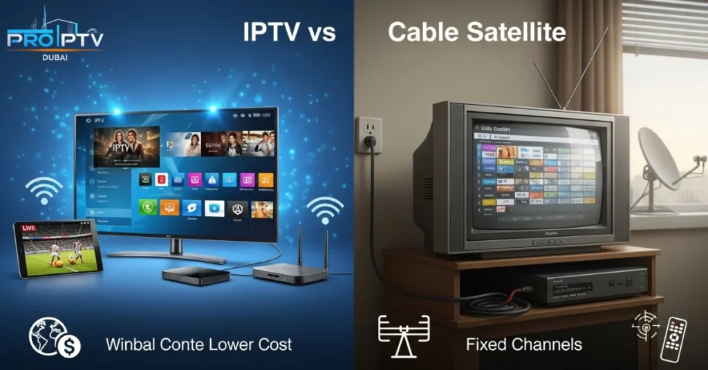 IPTV vs Cable Satellite