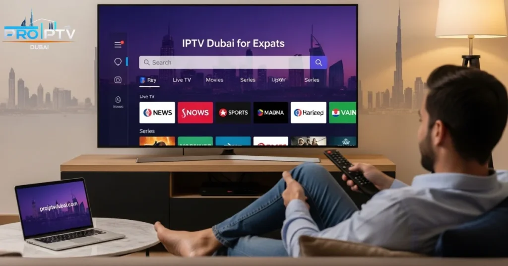 IPTV Dubai for Expats