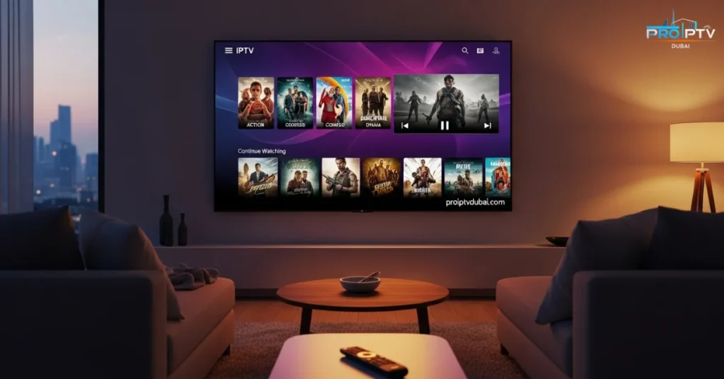 IPTV for movie streaming