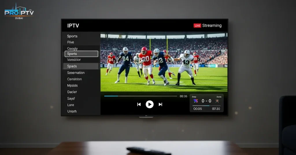IPTV for Sports Streaming