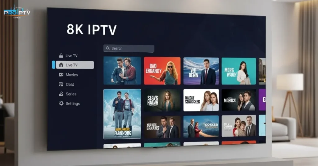 8K IPTV in Dubai